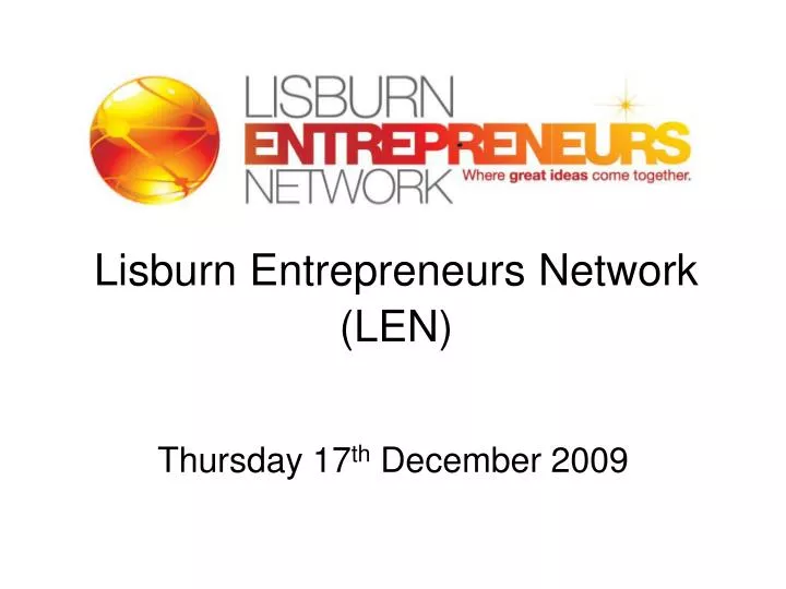 lisburn entrepreneurs network len
