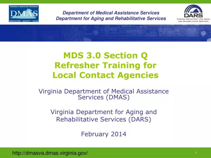 mds 3 0 section q refresher training for local contact agencies