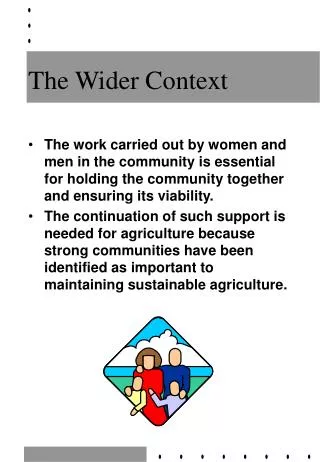 The Wider Context