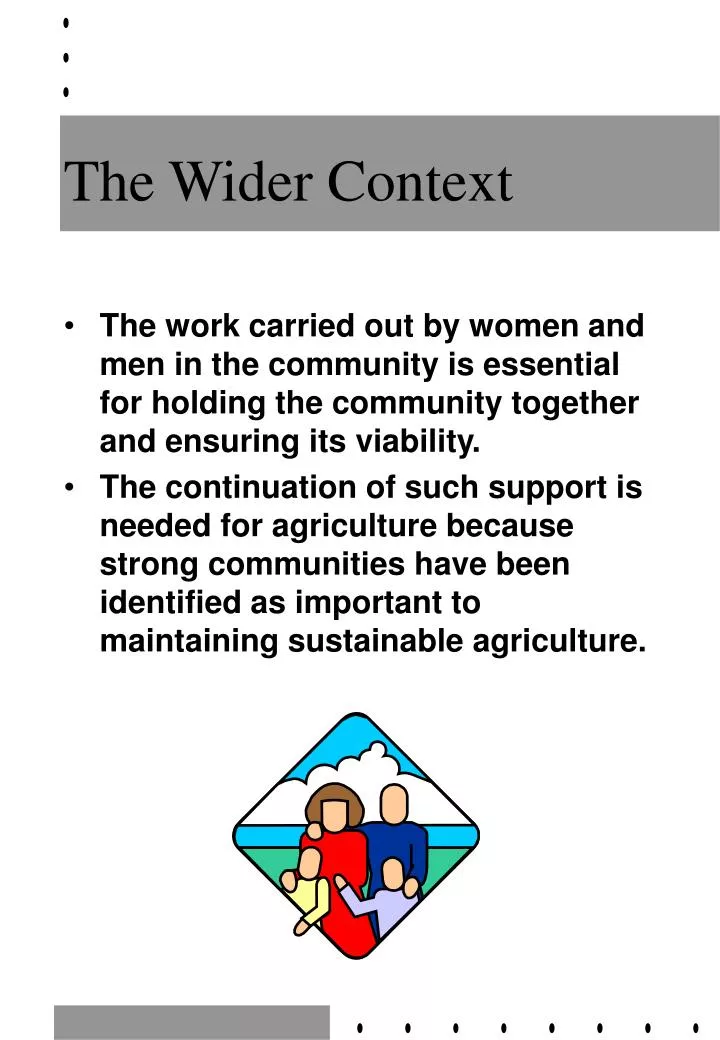 the wider context
