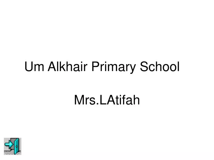 um alkhair primary school