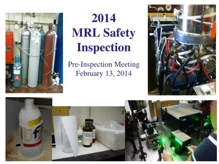 2014 mrl safety inspection