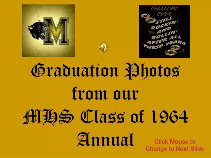 graduation photos from our mhs class of 1964 annual