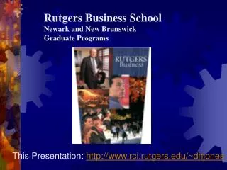 Rutgers Business School Newark and New Brunswick Graduate Programs