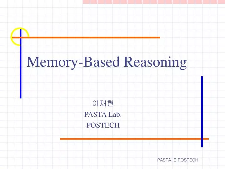 memory based reasoning