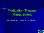 PPT - Medication Therapy Management PowerPoint Presentation, Free ...