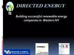 Directed Energy - slide 1