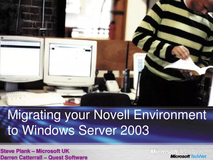 migrating your novell environment to windows server 2003