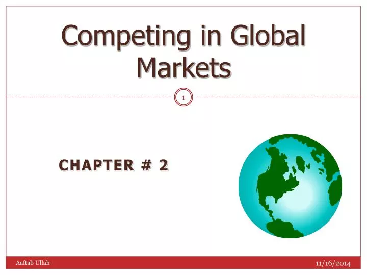 competing in global markets