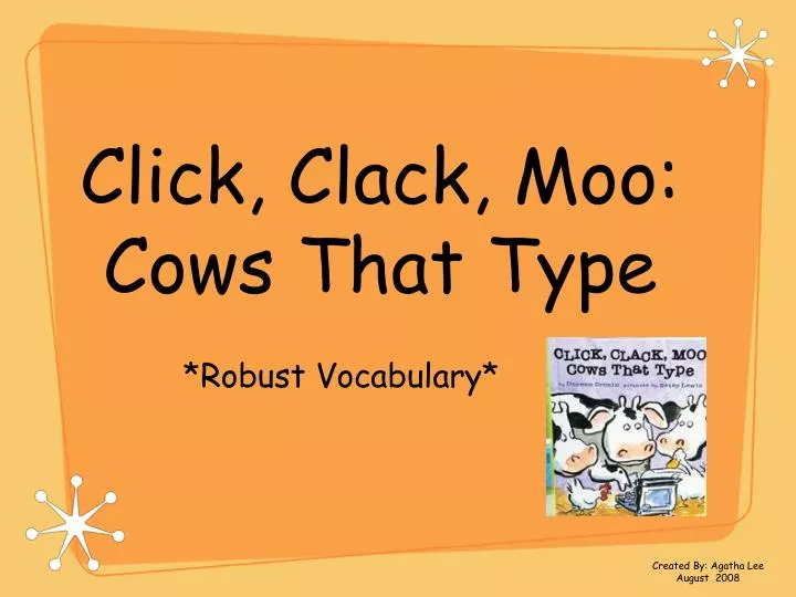click clack moo cows that type