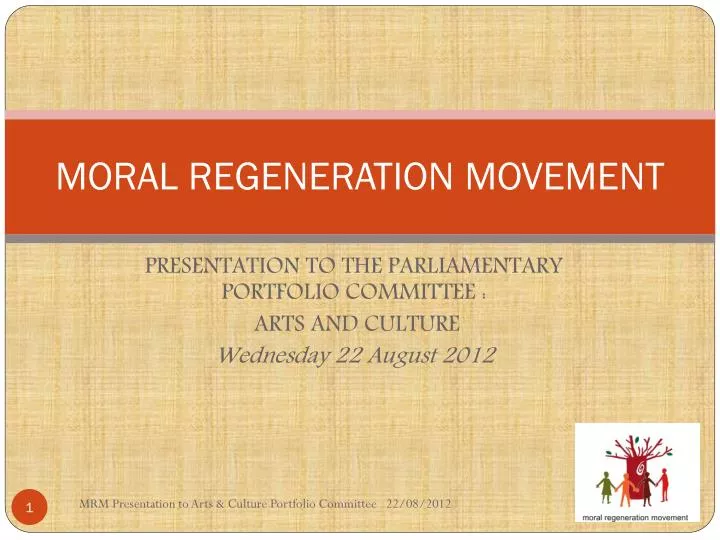 moral regeneration movement