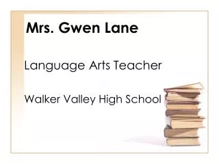 Mrs. Gwen Lane