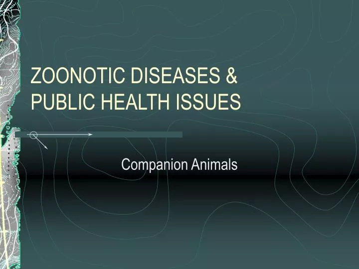zoonotic diseases public health issues