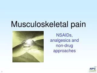 Musculoskeletal pain