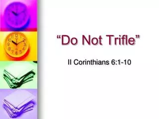 ii corinthians 6 1 10