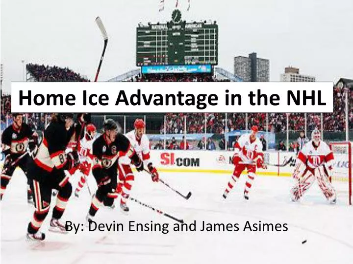 home ice advantage in the nhl