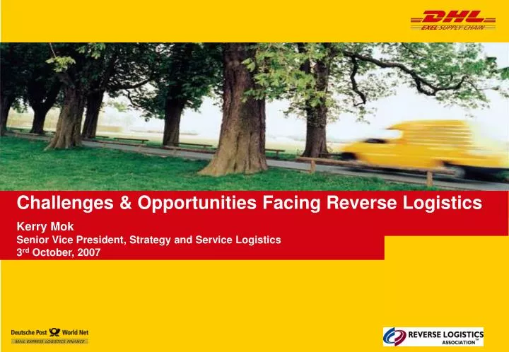 challenges opportunities facing reverse logistics