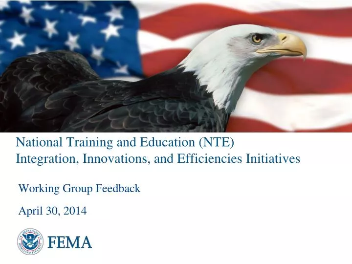 national training and education nte integration innovations and efficiencies initiatives