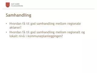 samhandling