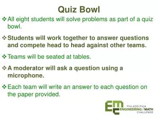 Quiz Bowl