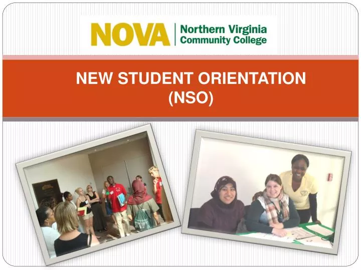 new student orientation nso