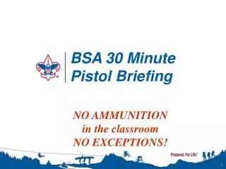 bsa 30 minute pistol briefing