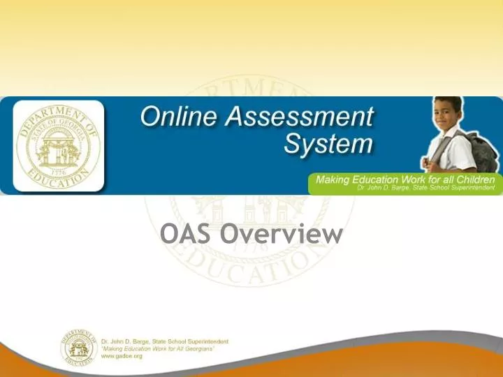 oas overview