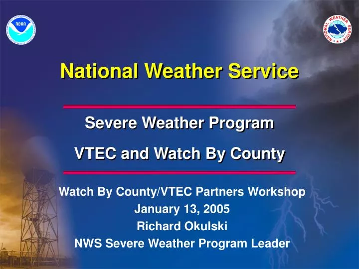 national weather service