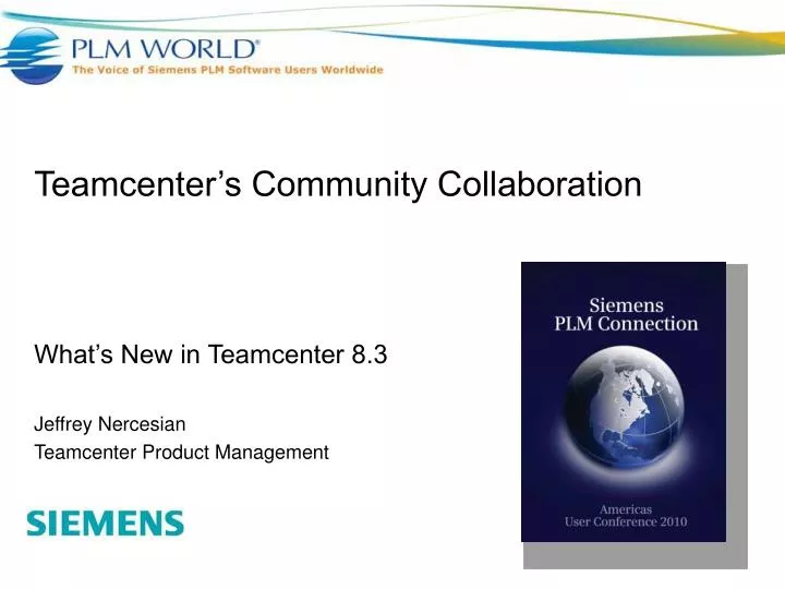 teamcenter s community collaboration