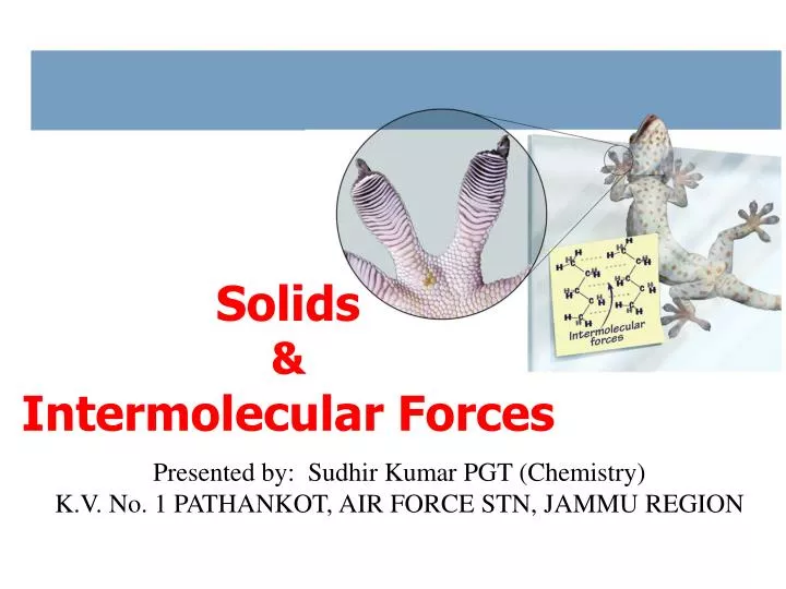 solids intermolecular forces