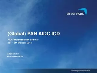 (Global) PAN AIDC ICD