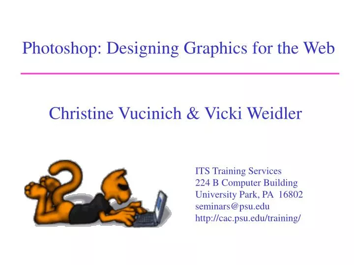 photoshop designing graphics for the web