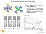 Hydrothermal Geochemistry - slide 1