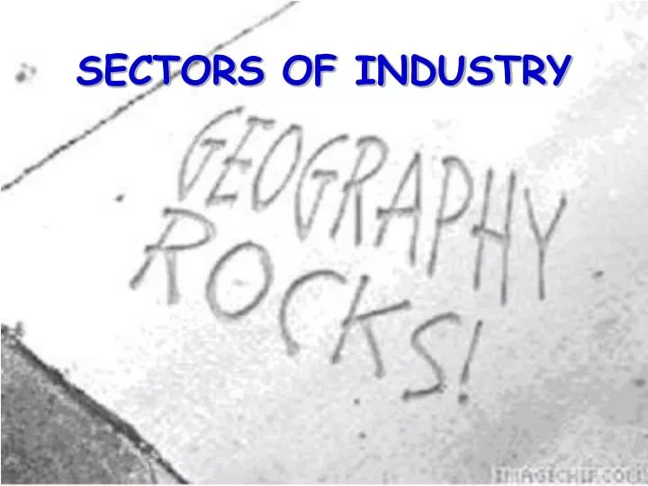 sectors of industry