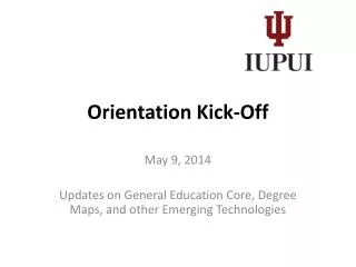 Orientation Kick-Off