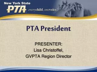 PTA President