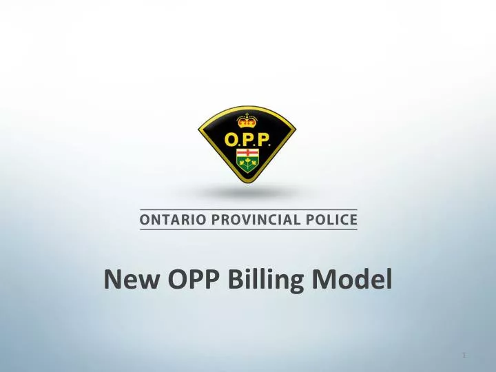 new opp billing model