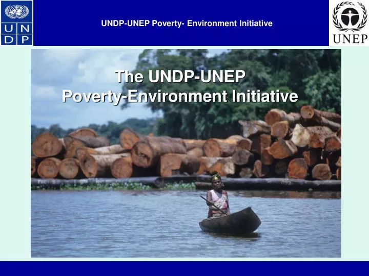 undp unep poverty environment initiative