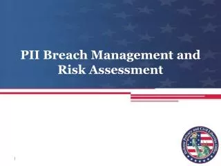 pii breach management and risk assessment