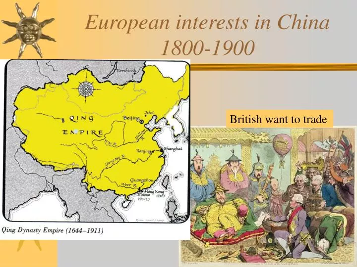 european interests in china 1800 1900