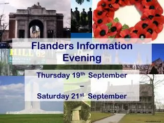 Flanders Information Evening