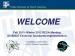 Enhancing Science Education Standards: Implementation and Resources - slide 1