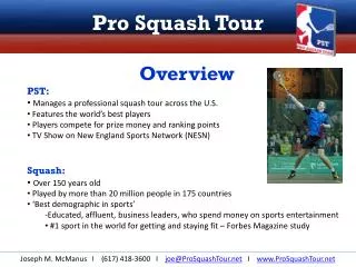 Pro Squash Tour