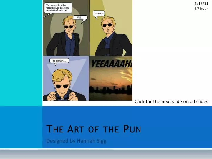 the art of the pun