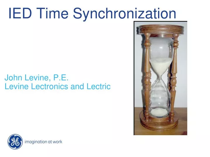 ied time synchronization