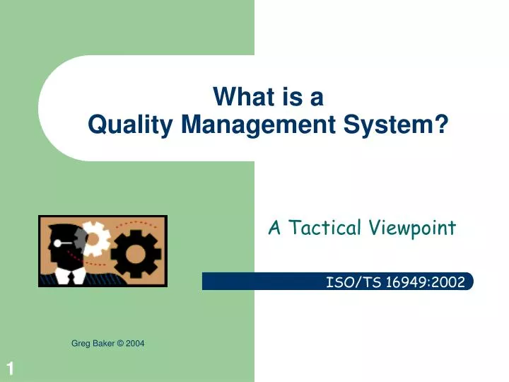 what is a quality management system