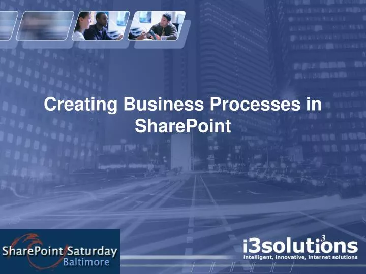 creating business processes in sharepoint