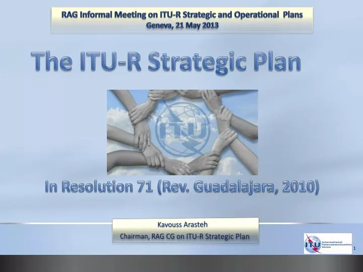 the itu r strategic plan