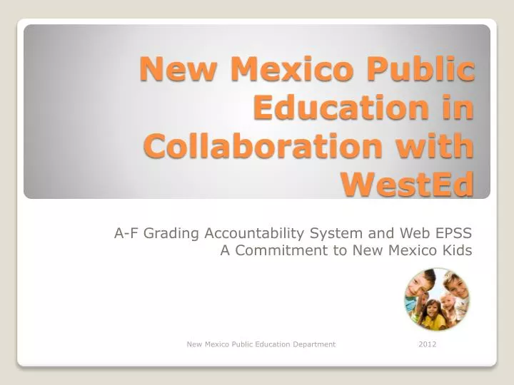 new mexico public education in collaboration with wested