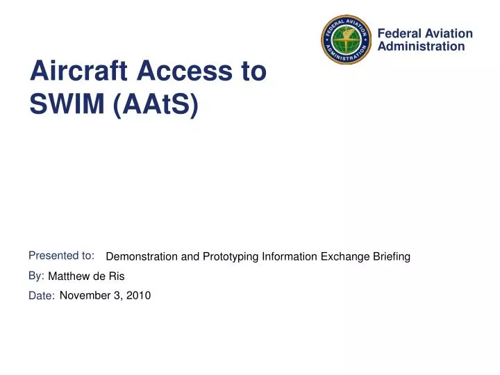 aircraft access to swim aats
